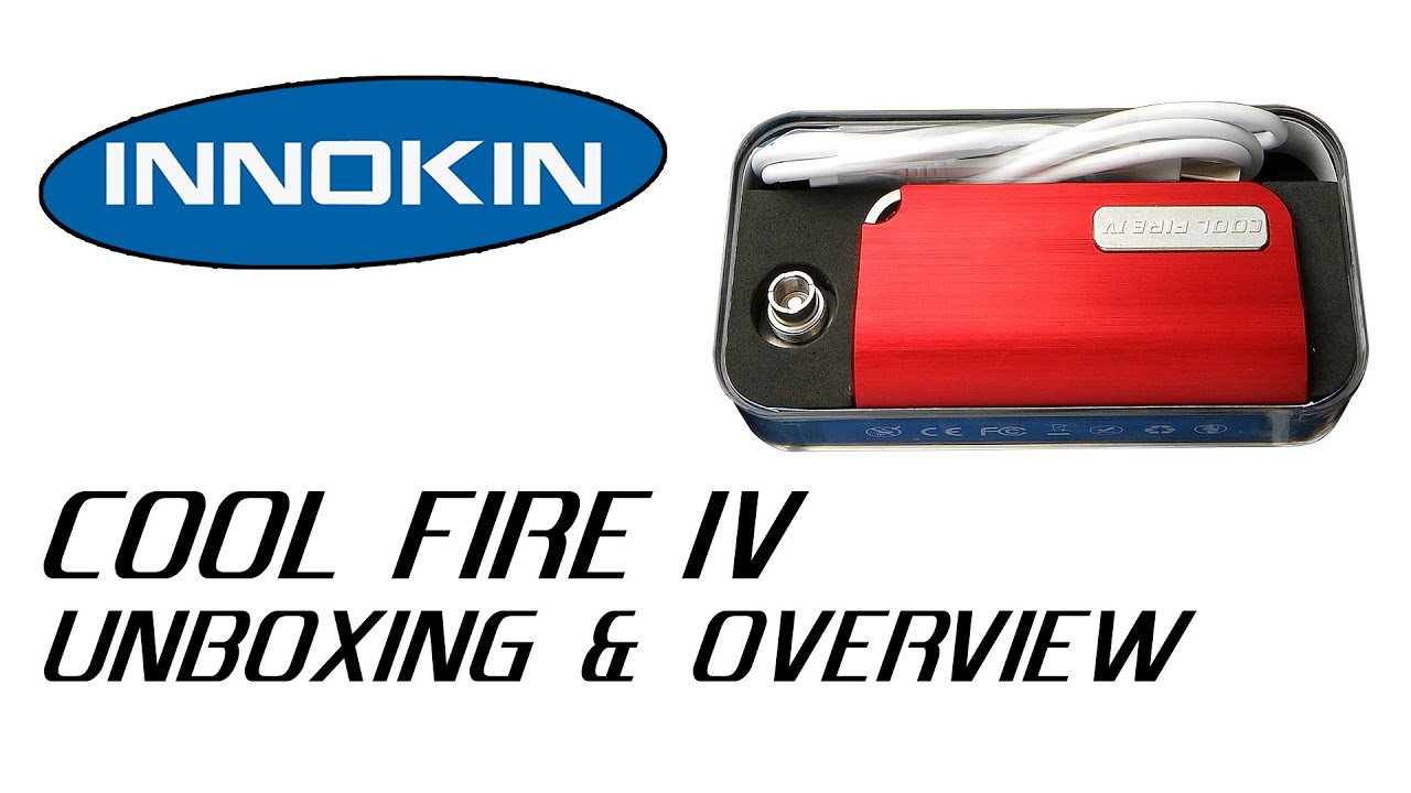 Innokin Cool Fire IV 40w Box Mod Unboxing Review & Overview - HD 1080p