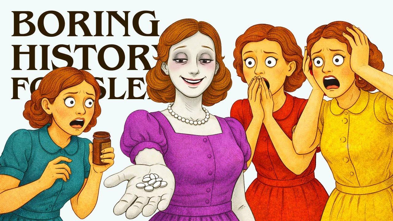 The Pill That Turned 1950s Housewives Into Smiling Zombies | Boring History for Sleep