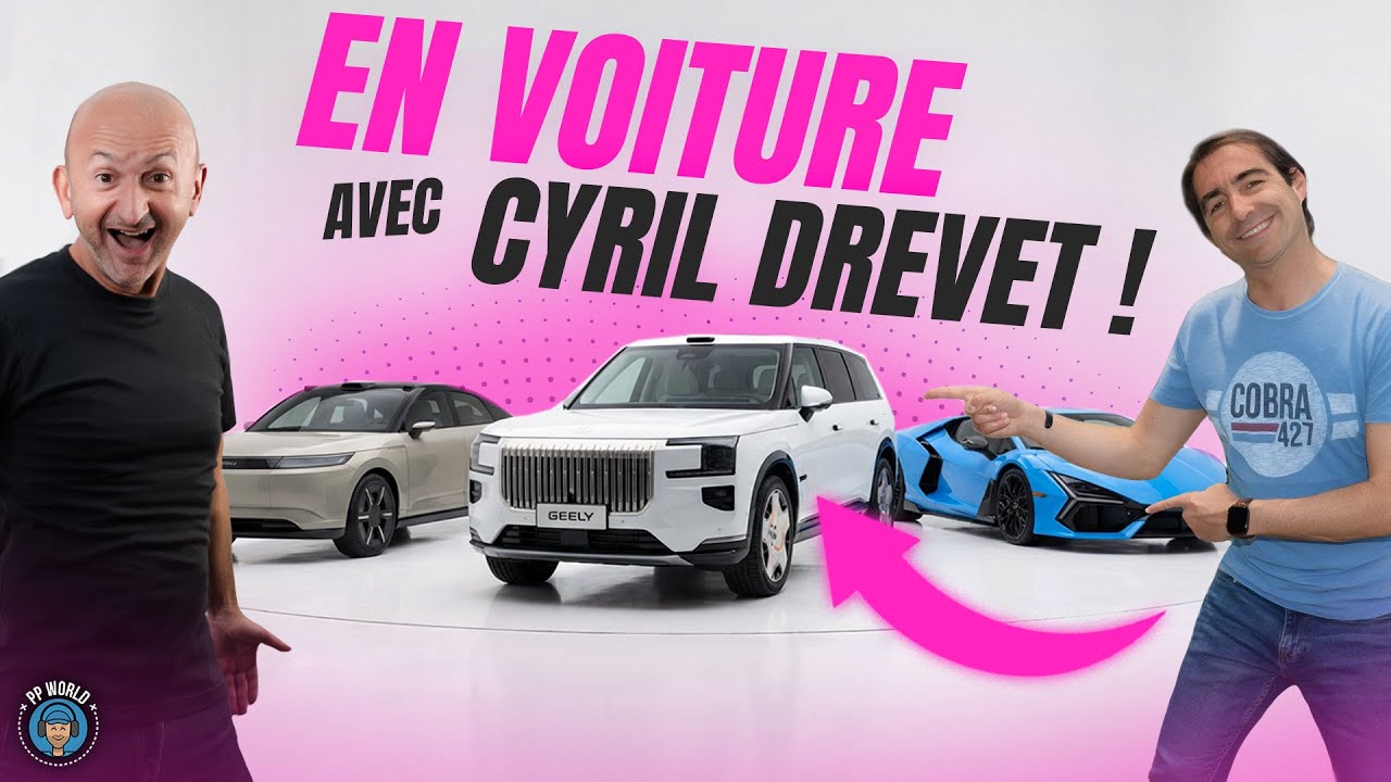 REPORTAGE : En VOITURE(S) avec Cyril Drevet dans le FUTUR de la mobilité !