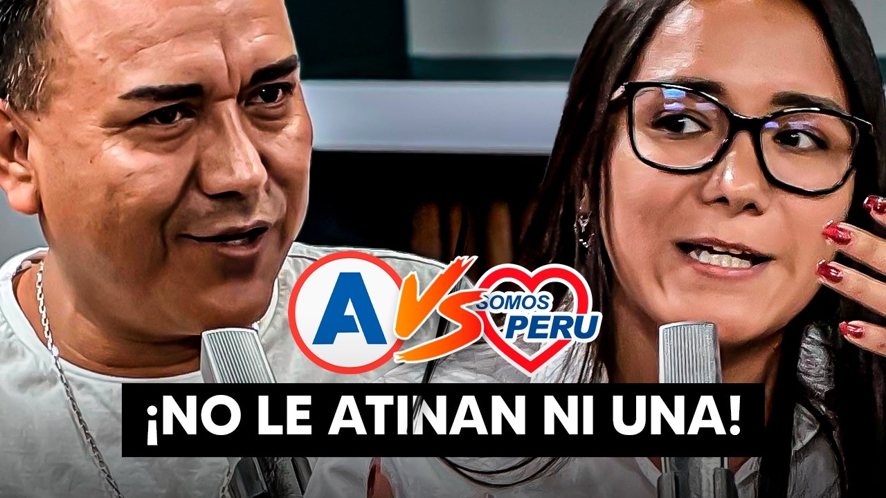 ¡NO OPINO! CANDIDATA DE SOMOS PERÚ EVITA TOMAR POSTURA SOBRE BALCAZAR