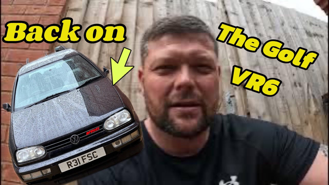 FINALLY BACK ON THE GOLF VR6....