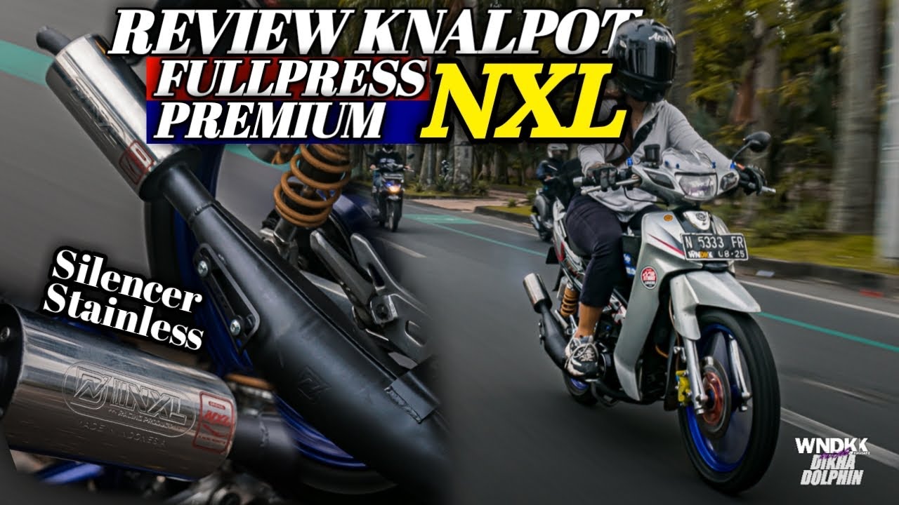 Koodaniil Juara 1 Pake Knalpot ini ‼️| Review Knalpot fizr NXL fullpress premium