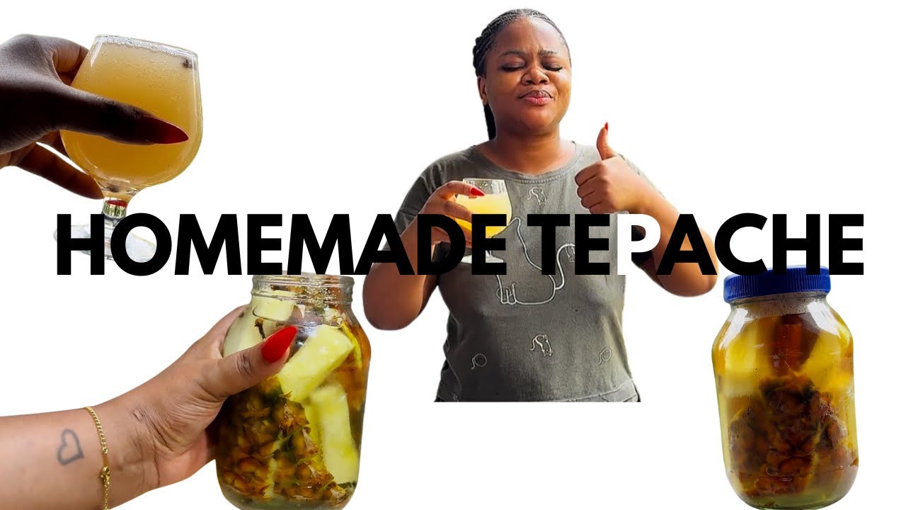 HOW TO MAKE MEXICAN TEPACHE AT HOME (Fermented pineapple drink recipe)