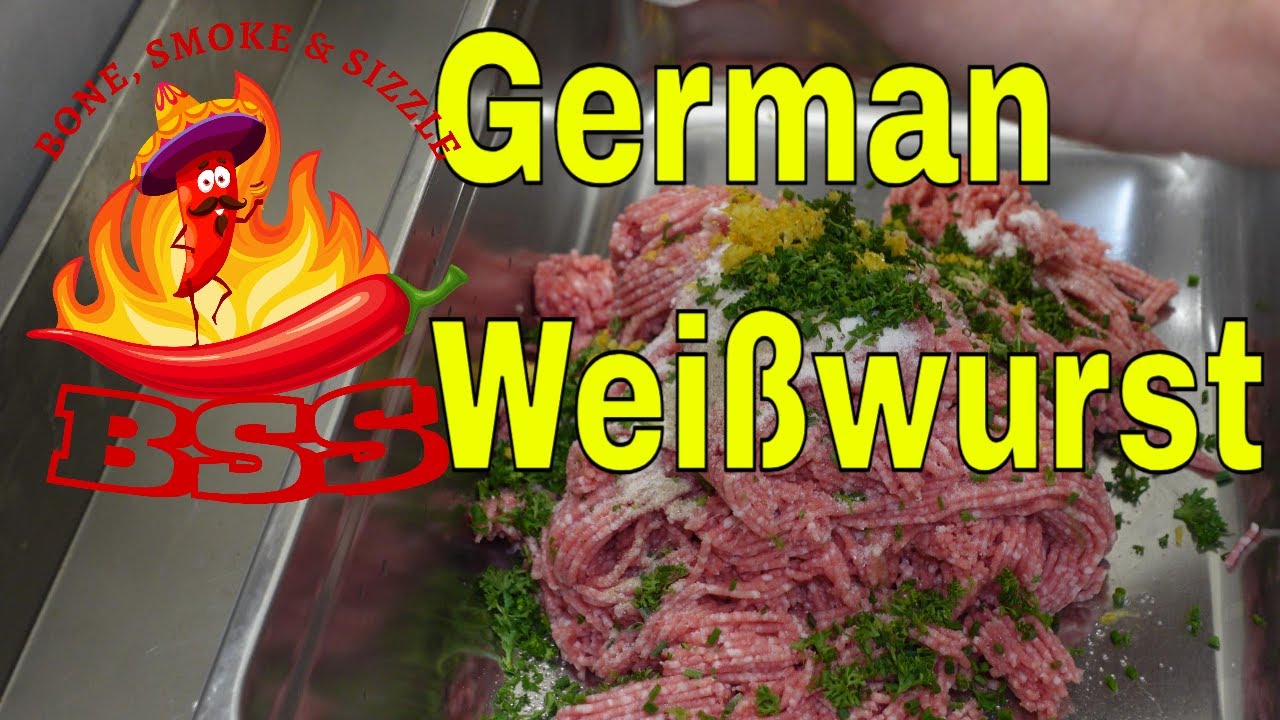 Making Perfect Weißwurst at Home - German Recipe