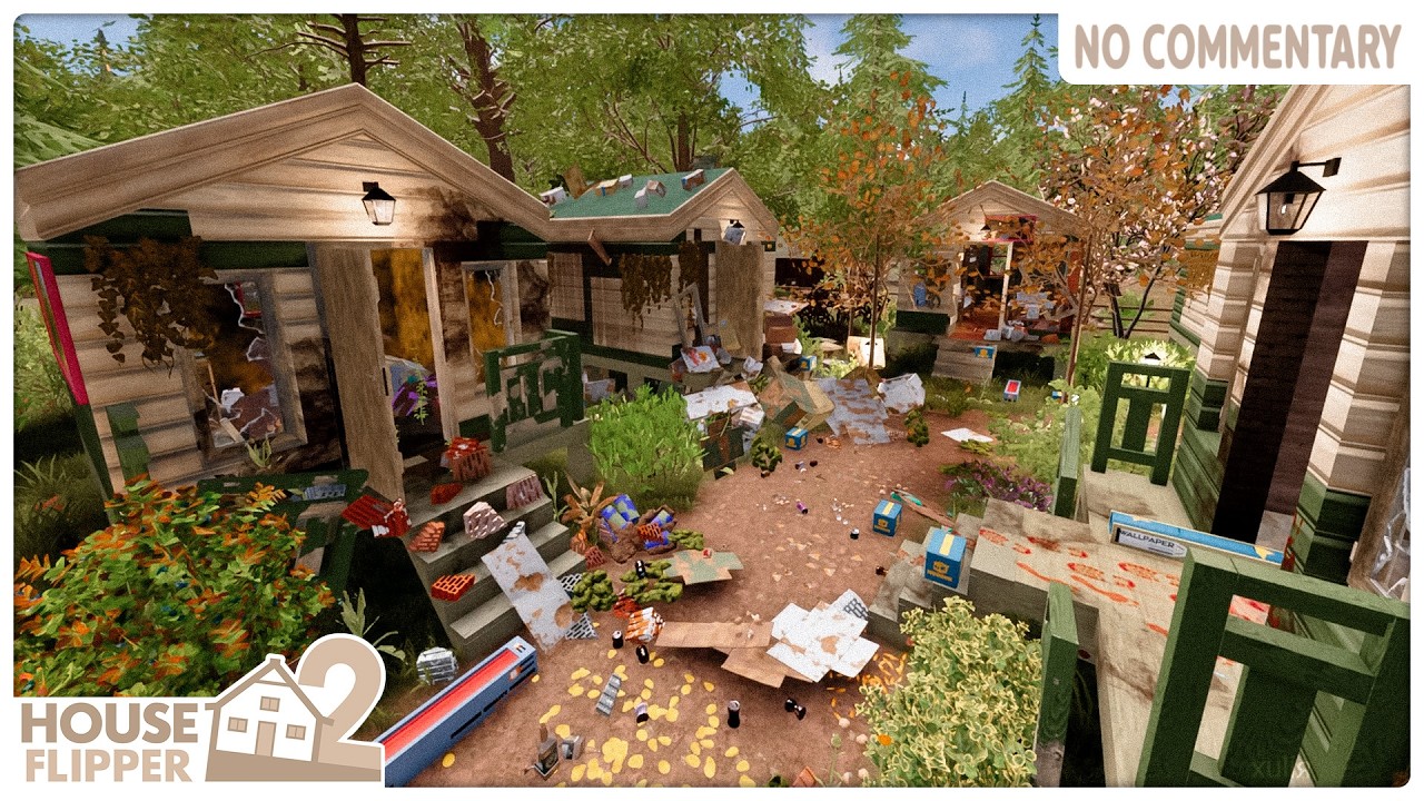 House flipper 2: Summer Camp for Kids - Full Renovation | No commentary custom job