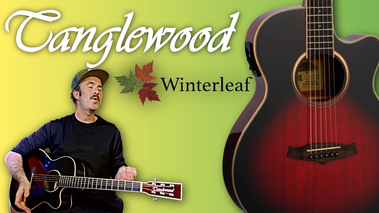 Tanglewood Winterleaf TW4CEAVB &ndash; All‑Mahogany Super Folk Electro Acoustic Guitar!