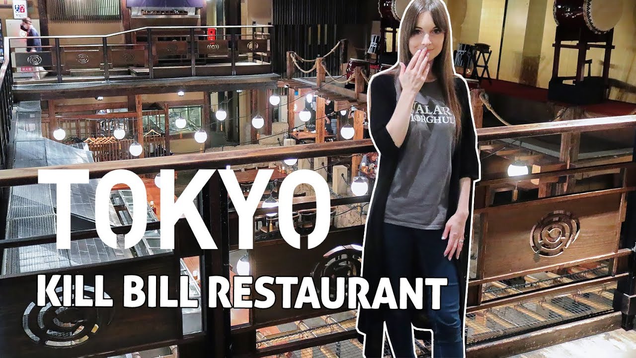 DAY IN MY LIFE IN JAPAN, TOKYO VLOG: VISITING THE KILL BILL RESTAURANT in TOKYO【TOKYO DIARIES】