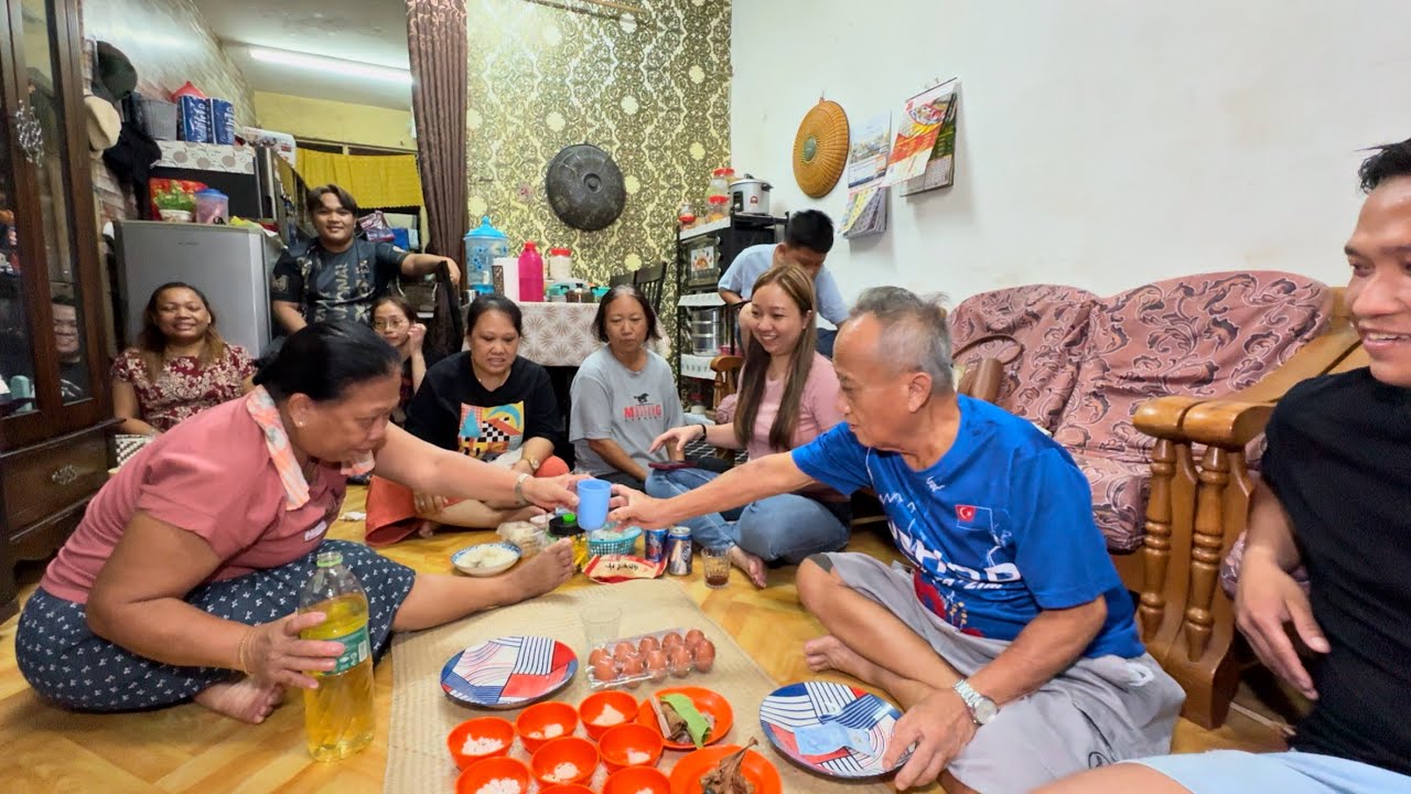Kumpul Di Rumah Adik Ada Miring Minta Keberkatan // Bujang Sigat Ada Cucu Lawa //