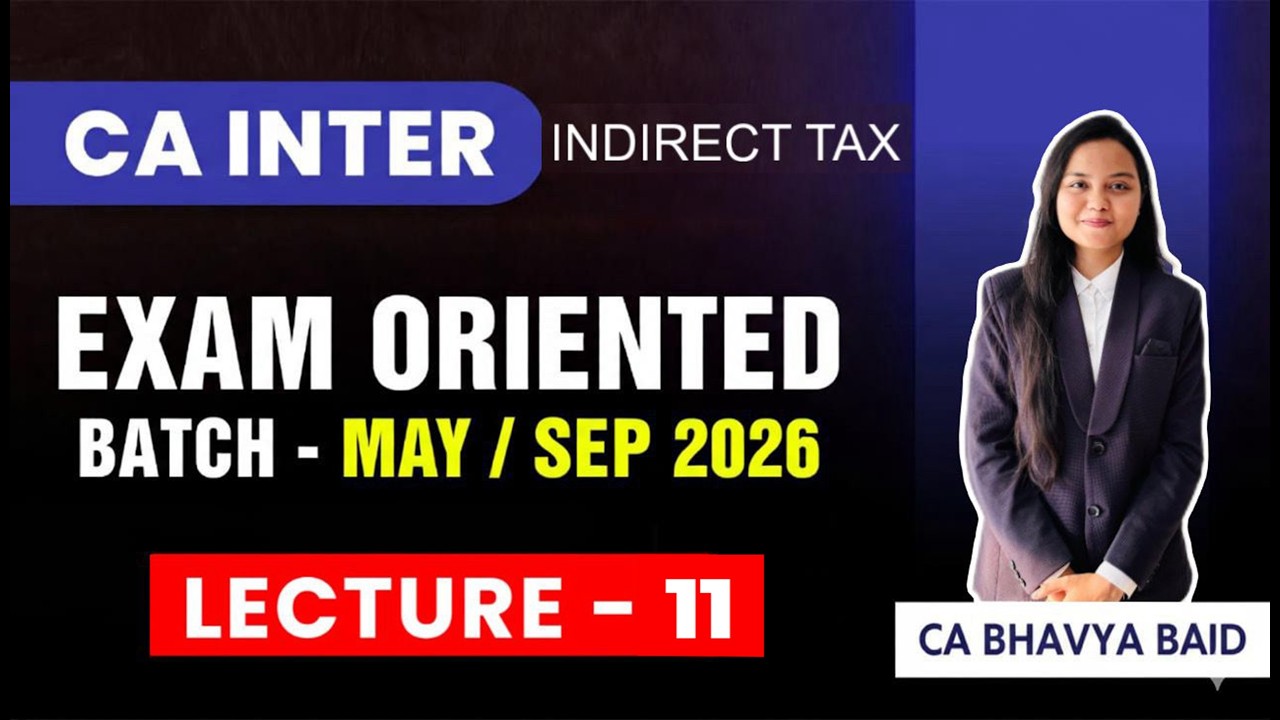 CA Inter GST FastTrack Revision | Reverse Charge Mechanism (RCM) | May 2026 | FREE OF COST | NAHTA