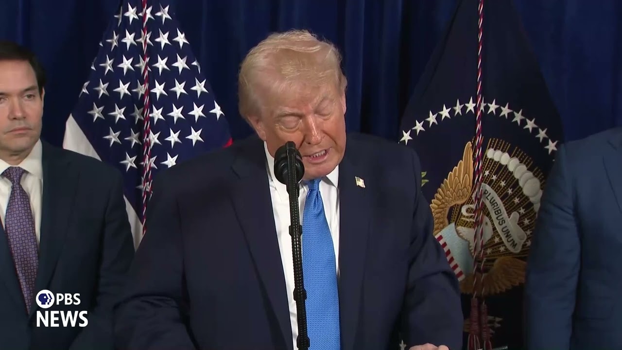 WATCH: Trump says U.S. is 'going to run' Venezuela until transition of power after capturing Maduro