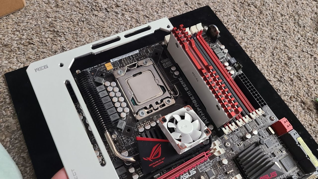 Intel X58 Gaming Rig Modernized Project - MEG Custom Ram