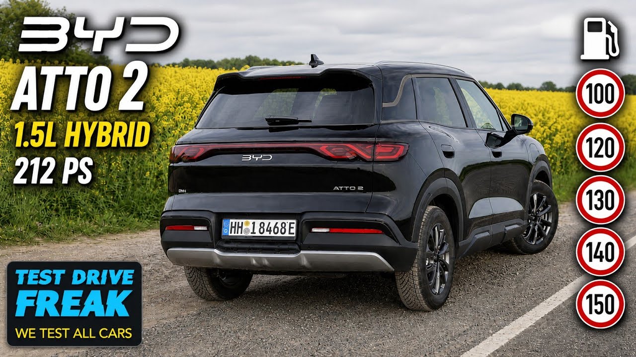 2026 BYD Atto 2 DM-i 1.5 Hybrid (212 PS) TEST DRIVE ⚡ Fuel Consumption & Performance Review