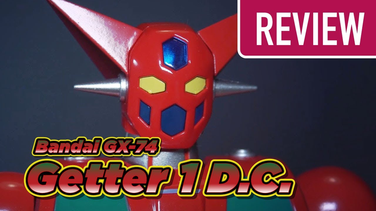 Bandai Getter 1 D.C. - Soul of Chogokin GX-74 recensione 4K