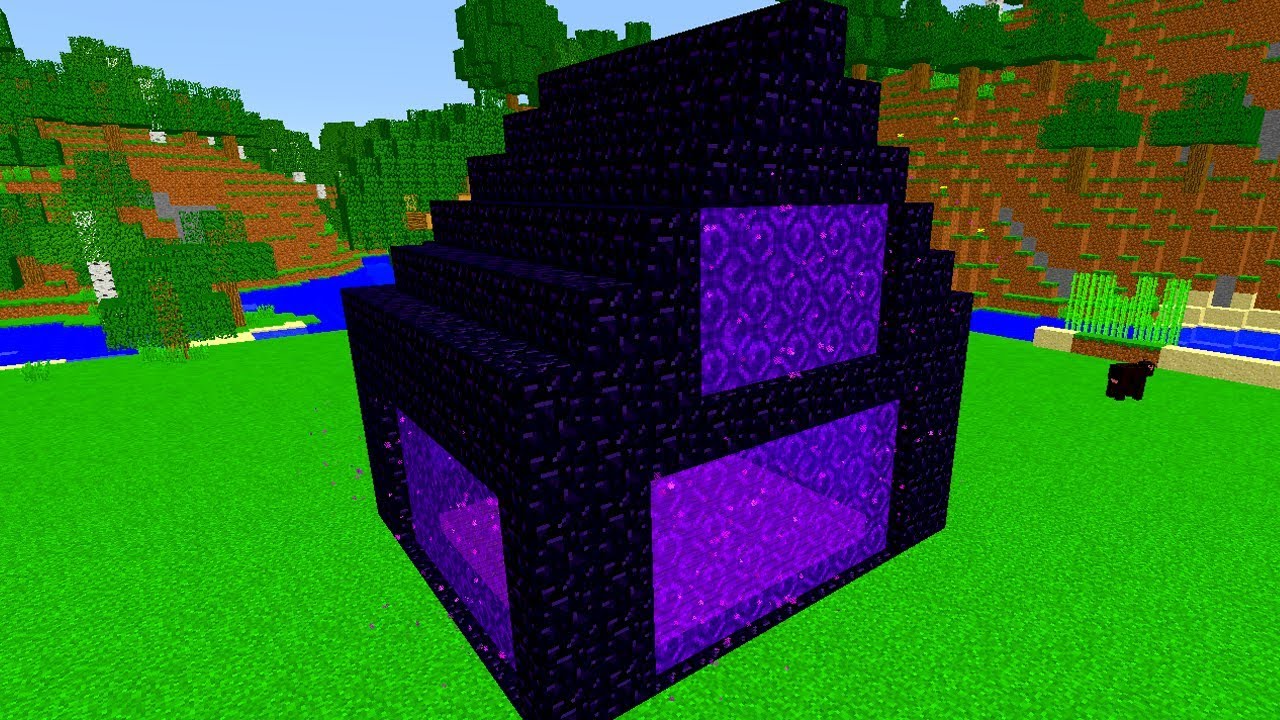 A MALDIÇÃO DA CASA FEITA DE PORTAIS...(MINECRAFT)