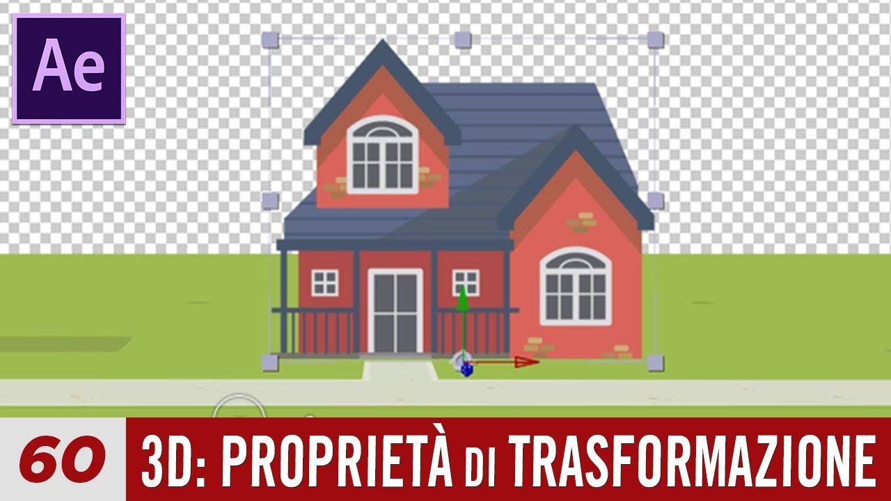 Corso After Effects - 60 - 3D: Proprietà di Trasformazione