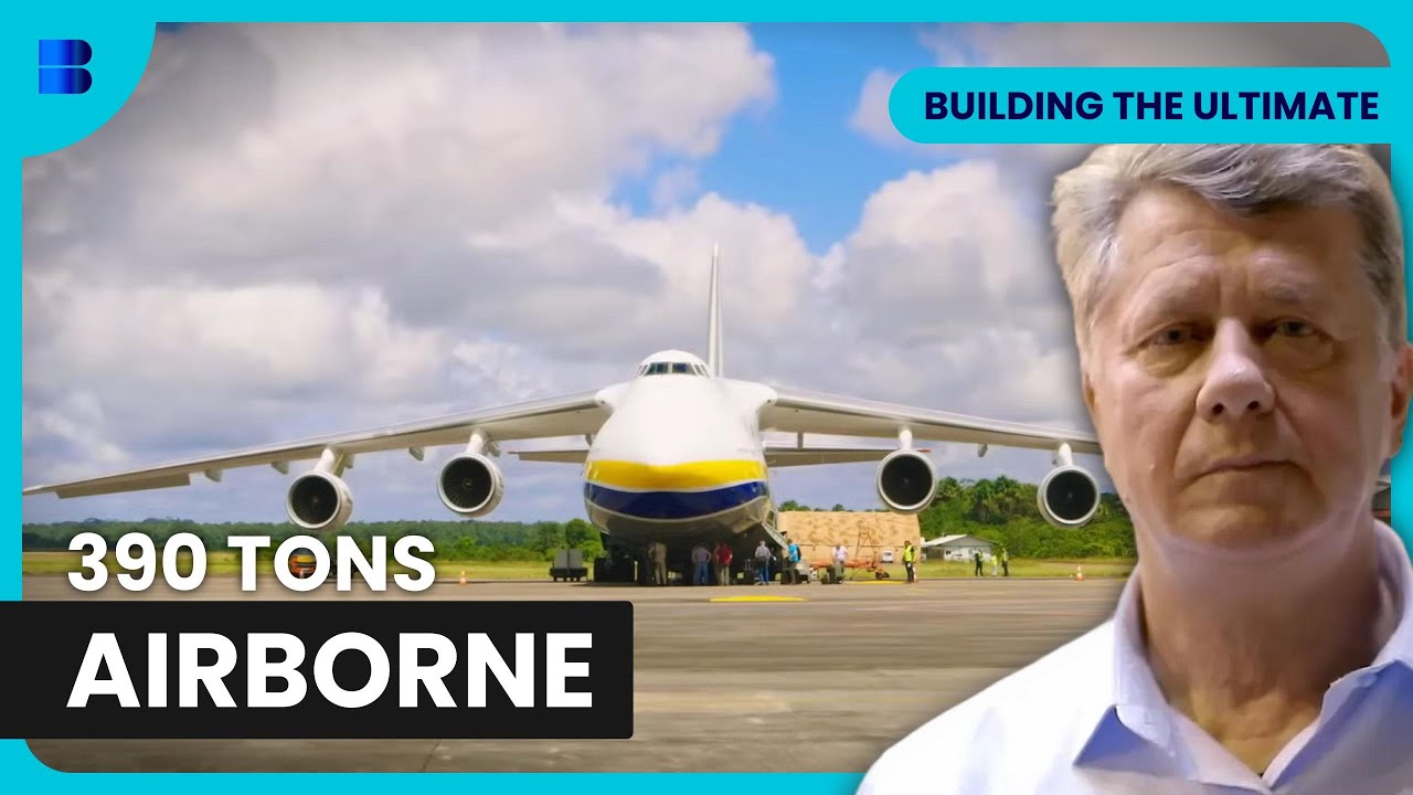 Antonov 124 Cargo Plane Satellite Transport Mission | Building The Ultimate