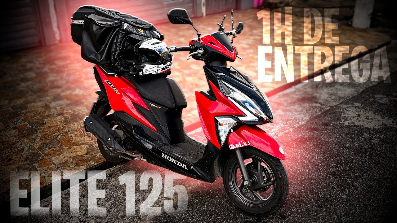 ENTREGA DE SCOOTER ELITE 125CC | 2 ENTREGAS 60$ REAIS