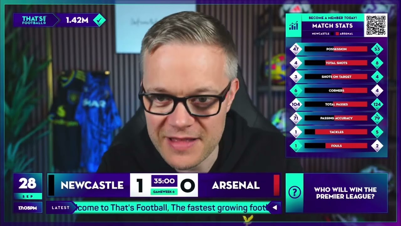 GOLDBRIDGE Best Bits | Newcastle 1-2 Arsenal