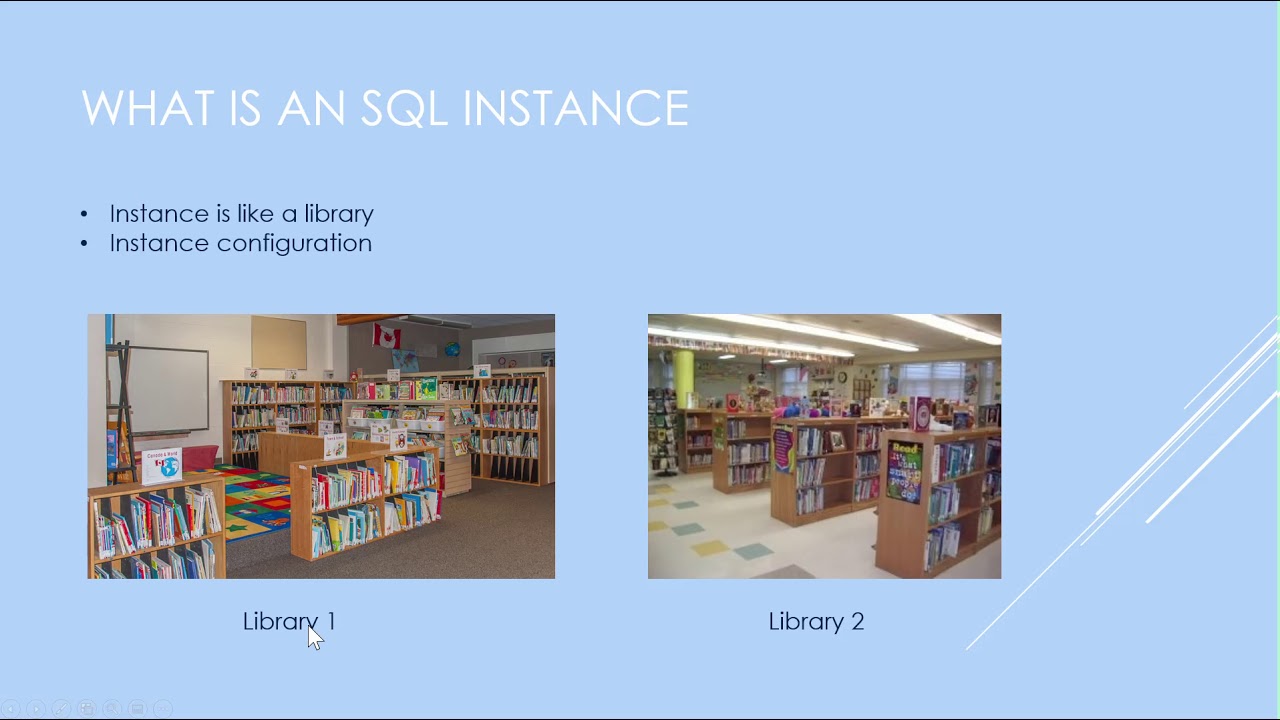 SSMS (SQL Management Studio) and SQL Instance