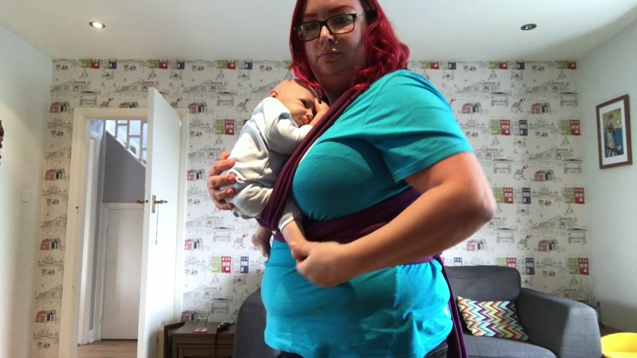 Stretchy Wrap Newborn Pocket Wrap Cross Carry (PWCC)