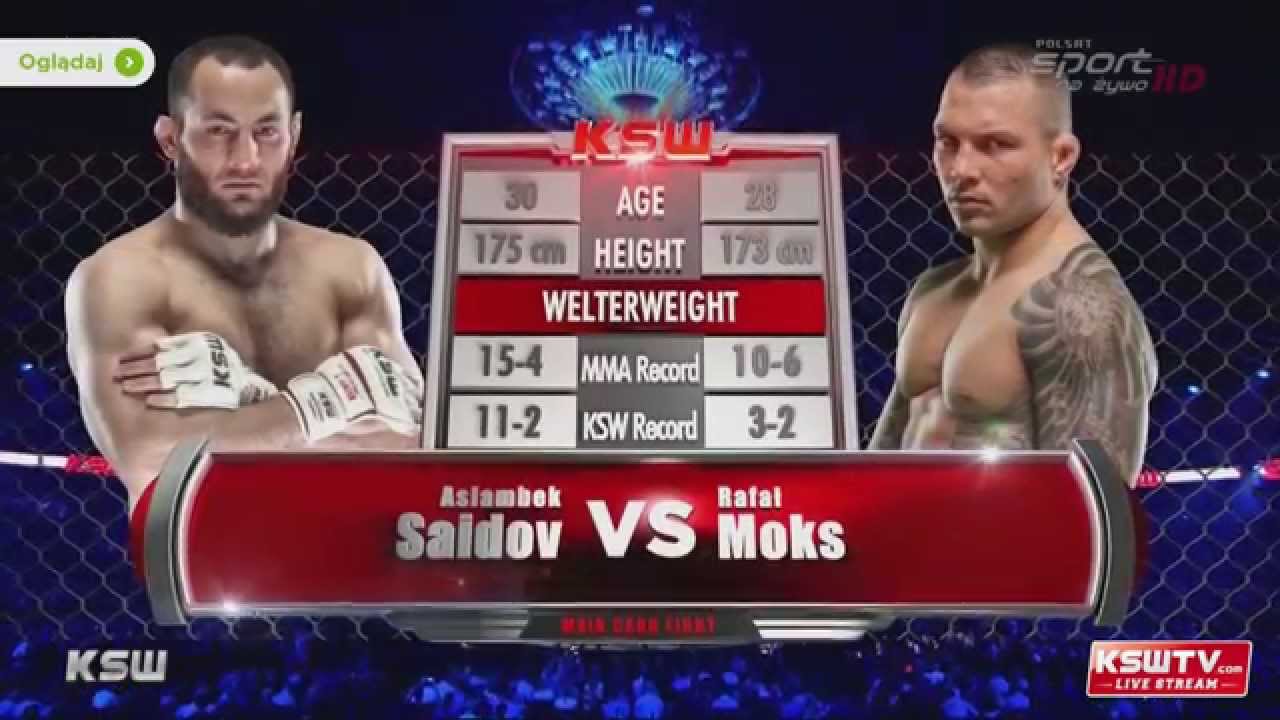 KSW 30: Aslambek Saidov vs Rafał Moks WSTĘP DO WALKI