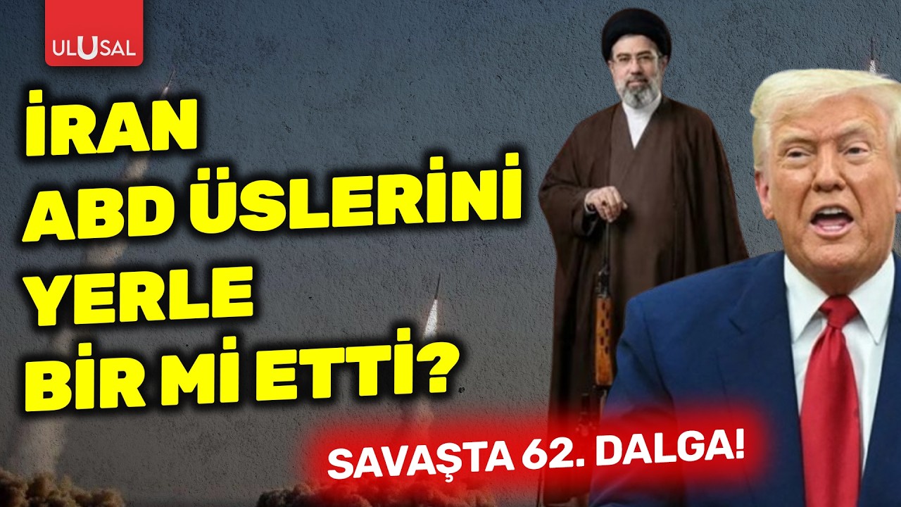 Savaşta 62. dalga! İran Devrim Muhafızları ABD üslerini yerle bir mi etti? | Uluç Özülker