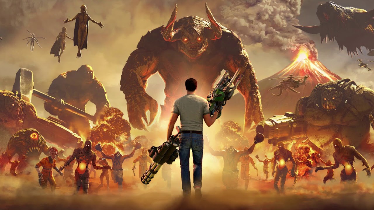 Serious Sam 4 | Level 12 - In Carcassonne (Fight) | SS4 OST