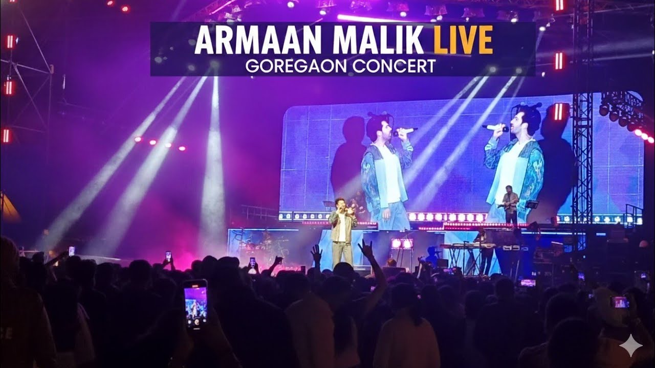 Armaan Malik live concert Gurgaon...❤️🫶🏻