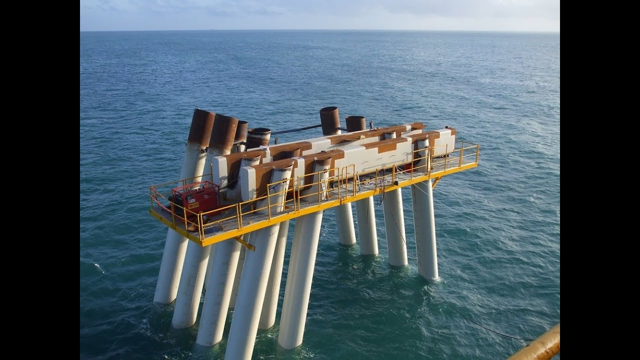 Marine Piling Work Sequence