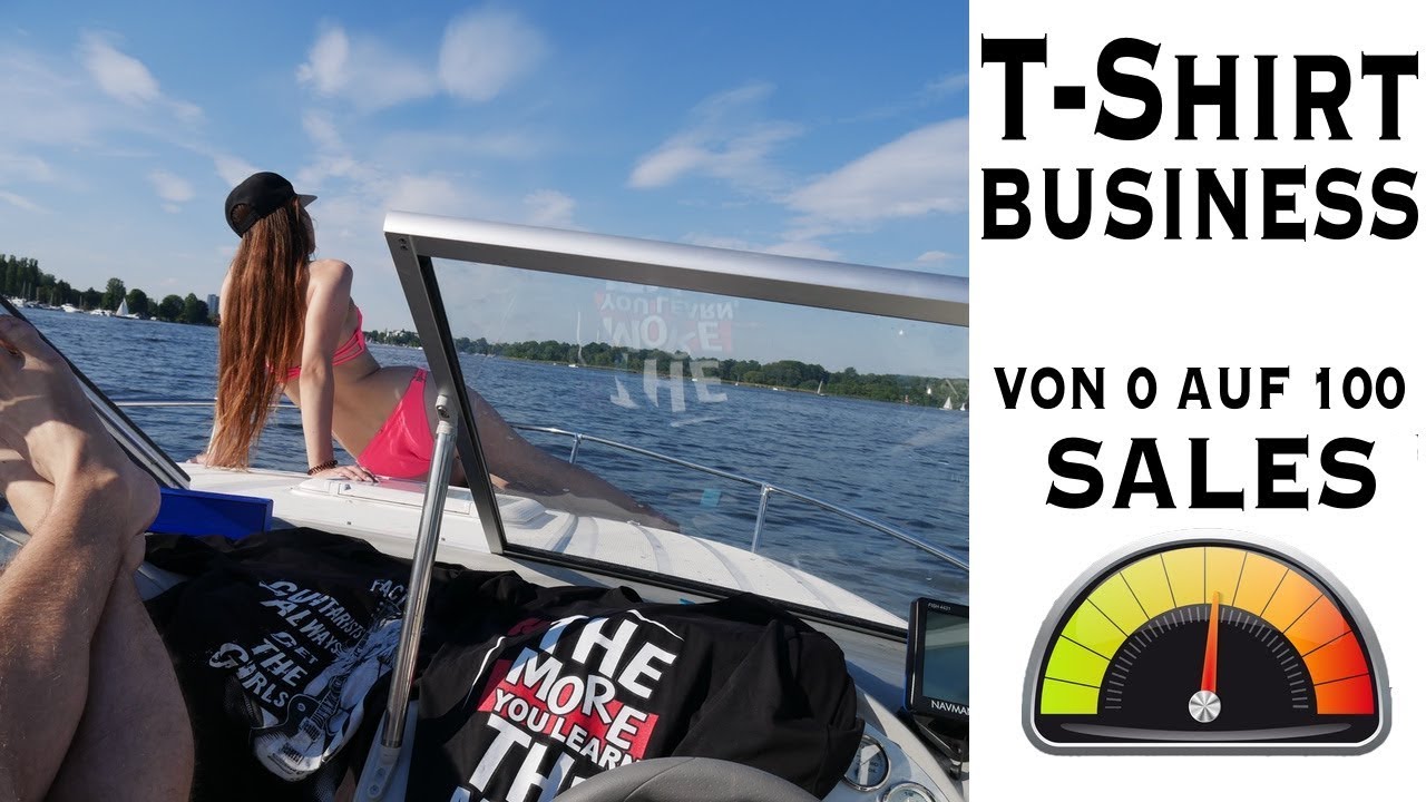 T-SHIRT BUSINESS 2019 von 0 auf 100 Sales Anleitung f&uuml;r Spreadshirt, MBA & Redbubble
