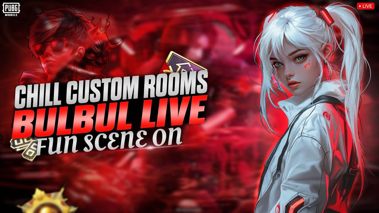 🔴PUBG MOBILE CUSTOM ROOMS ND WOW ROOMS DAILY |BULBUL LIVE|