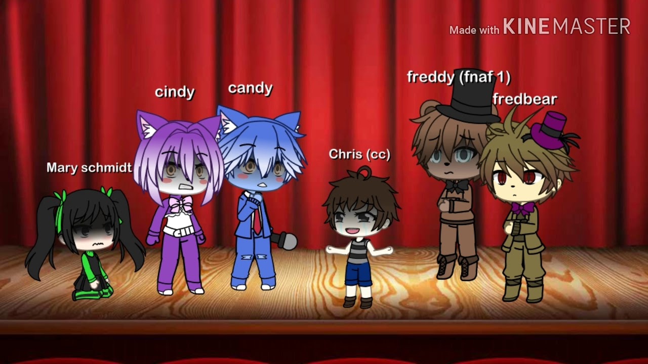 Fnac vs fnaf singing battle/lazy / gacha life / gacha teddy