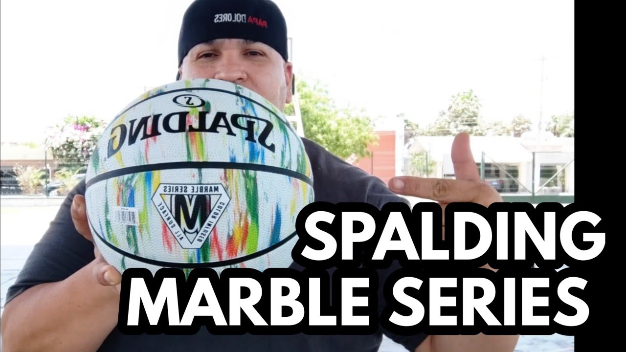 Balón SPALDING MARBLE SERIES de basketball baloncesto Review y Unboxing en español