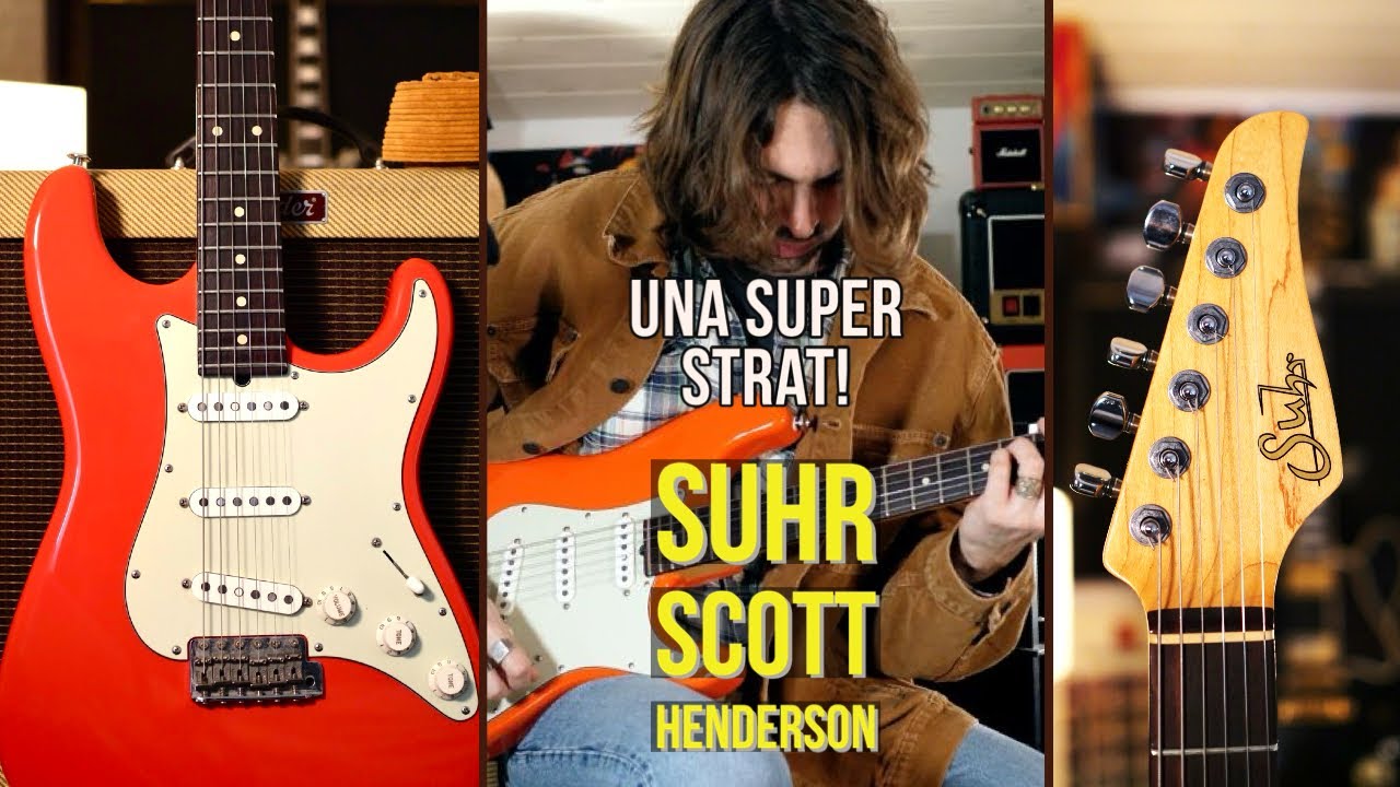 Una Super STRAT -  Suhr Classic Signature Scott Henderson