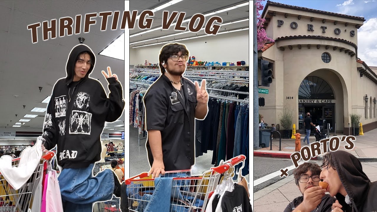 COME THRIFTING WITH US!!! *But First Porto’s*