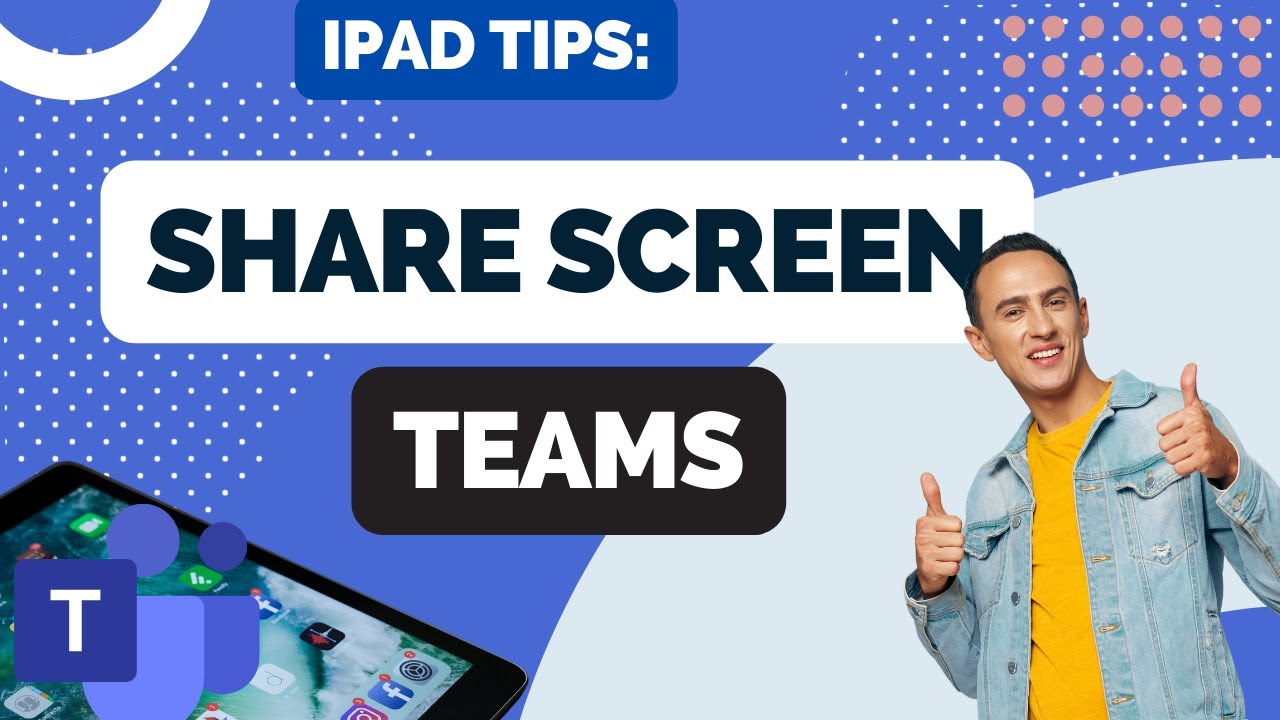 Как поделиться экраном в Microsoft Teams для iPad
