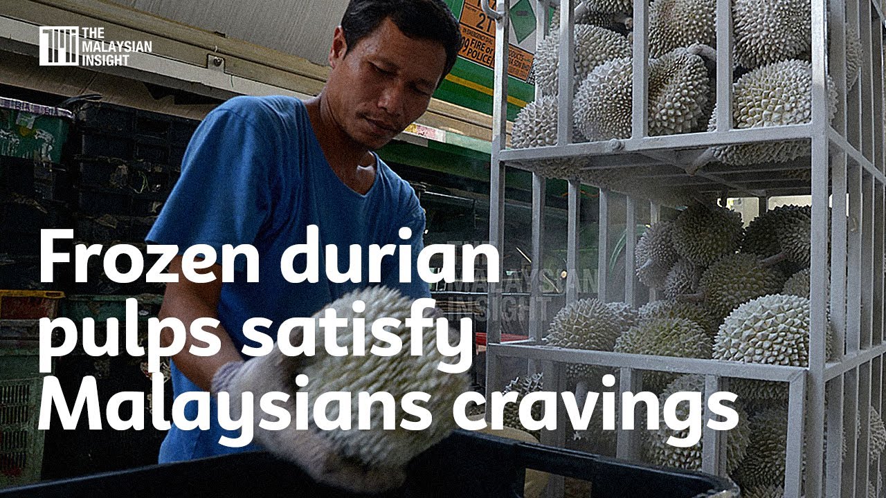 Frozen durian satisfy cravings for the king of fruit
