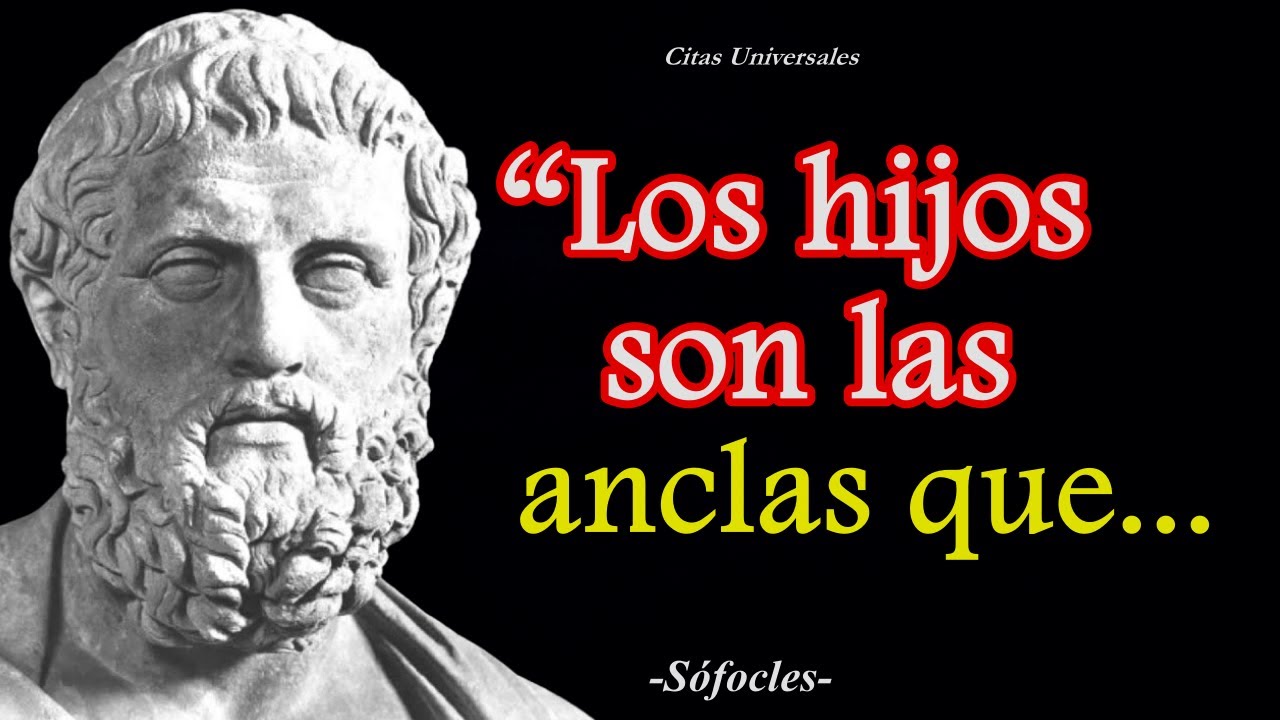 📔SOFOCLES CITAS Textuales Edipo rey🔥