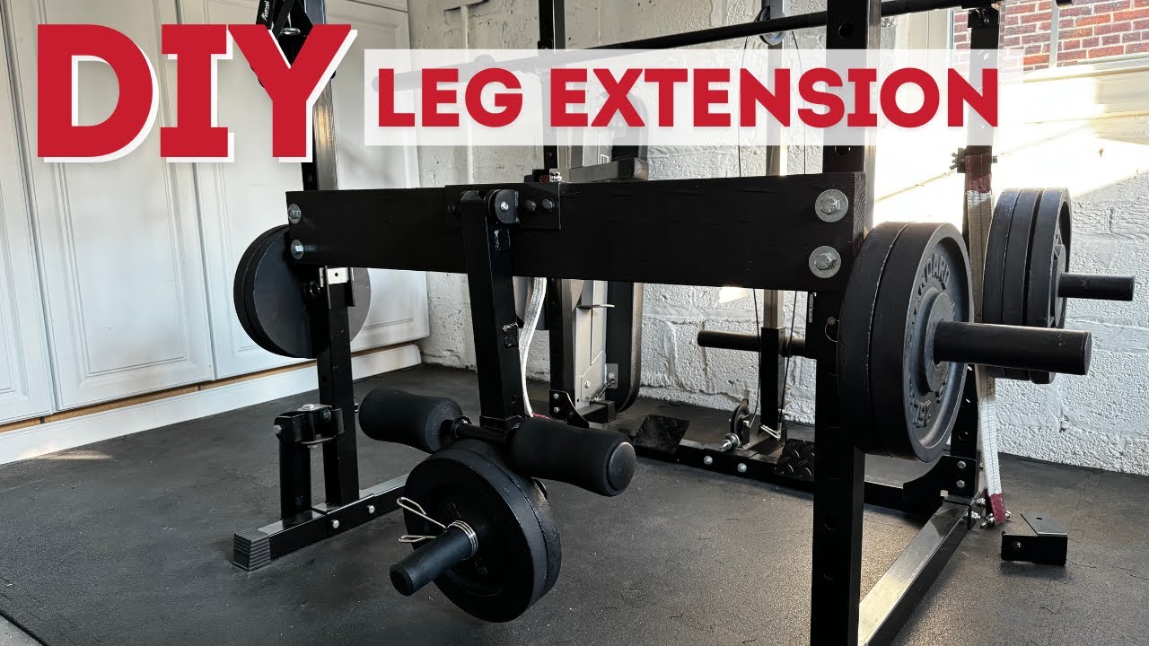 DIY Leg Extension attachment for power cage