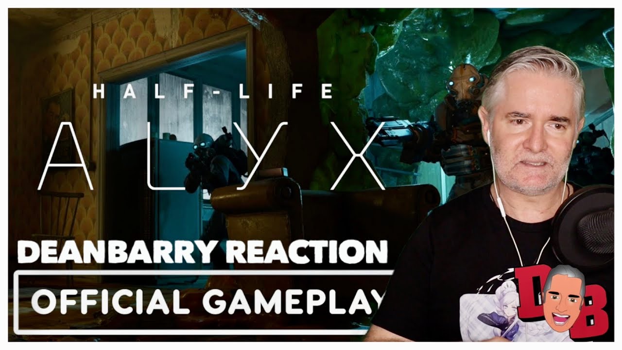 Half Life Alyx Official Gameplay Trailers REACTION