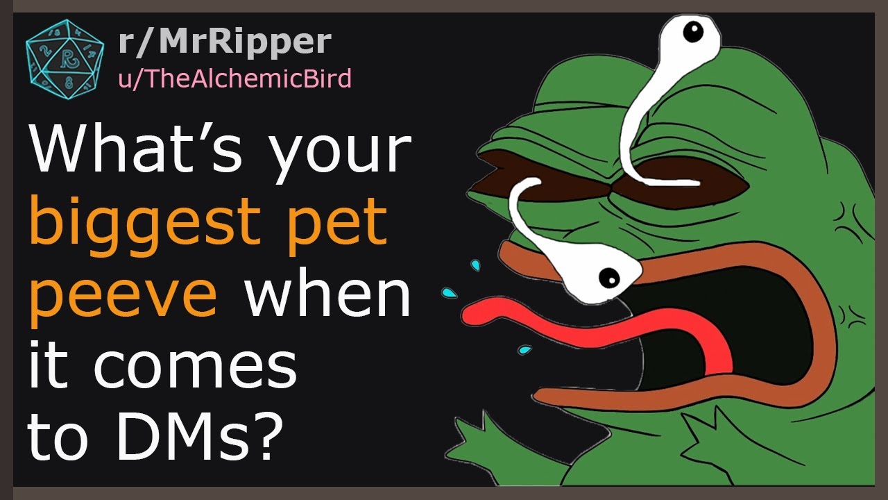 D&D Players, What’s your biggest pet peeve when it comes to DMs? #dnd
