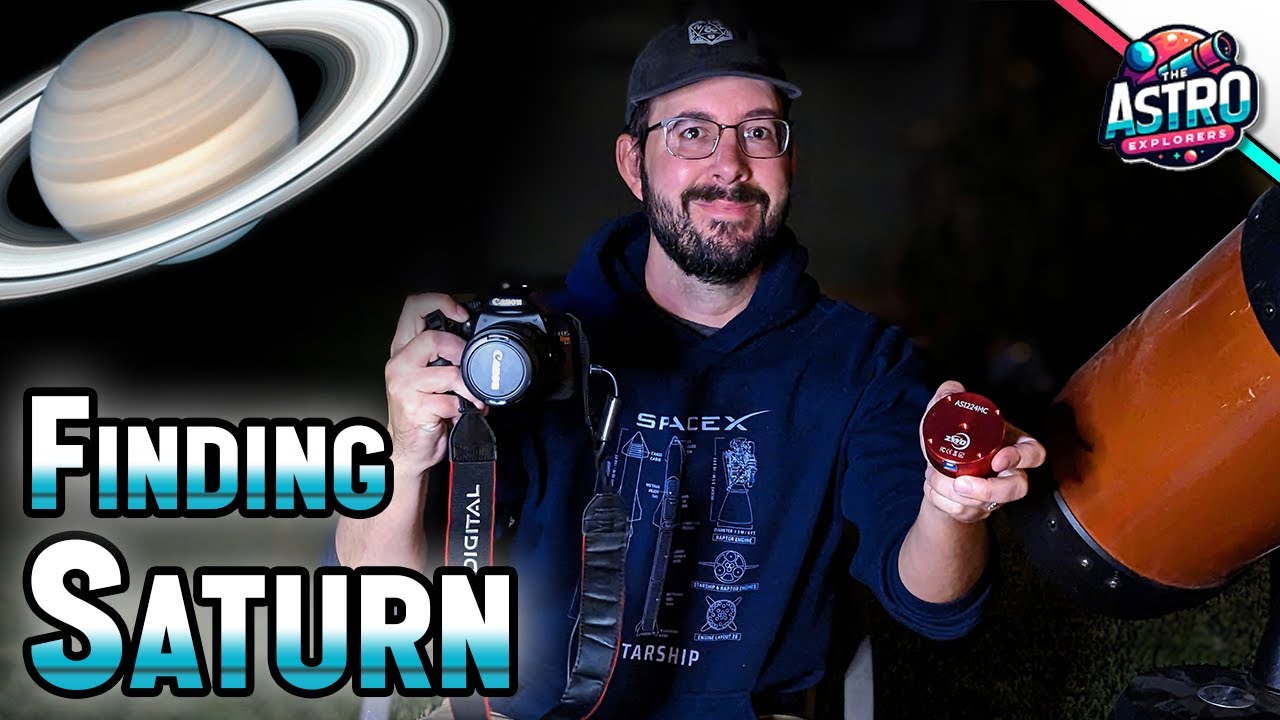 Astrophotography for Planets: Finding Saturn with your DSLR & Dedicated Astrophotography Camera