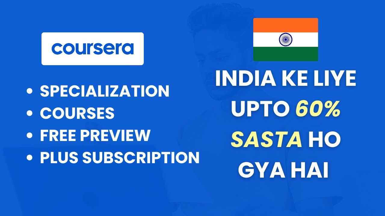 Coursera updated its pricing for India, now everything will be 60% cheaper 😍😍
