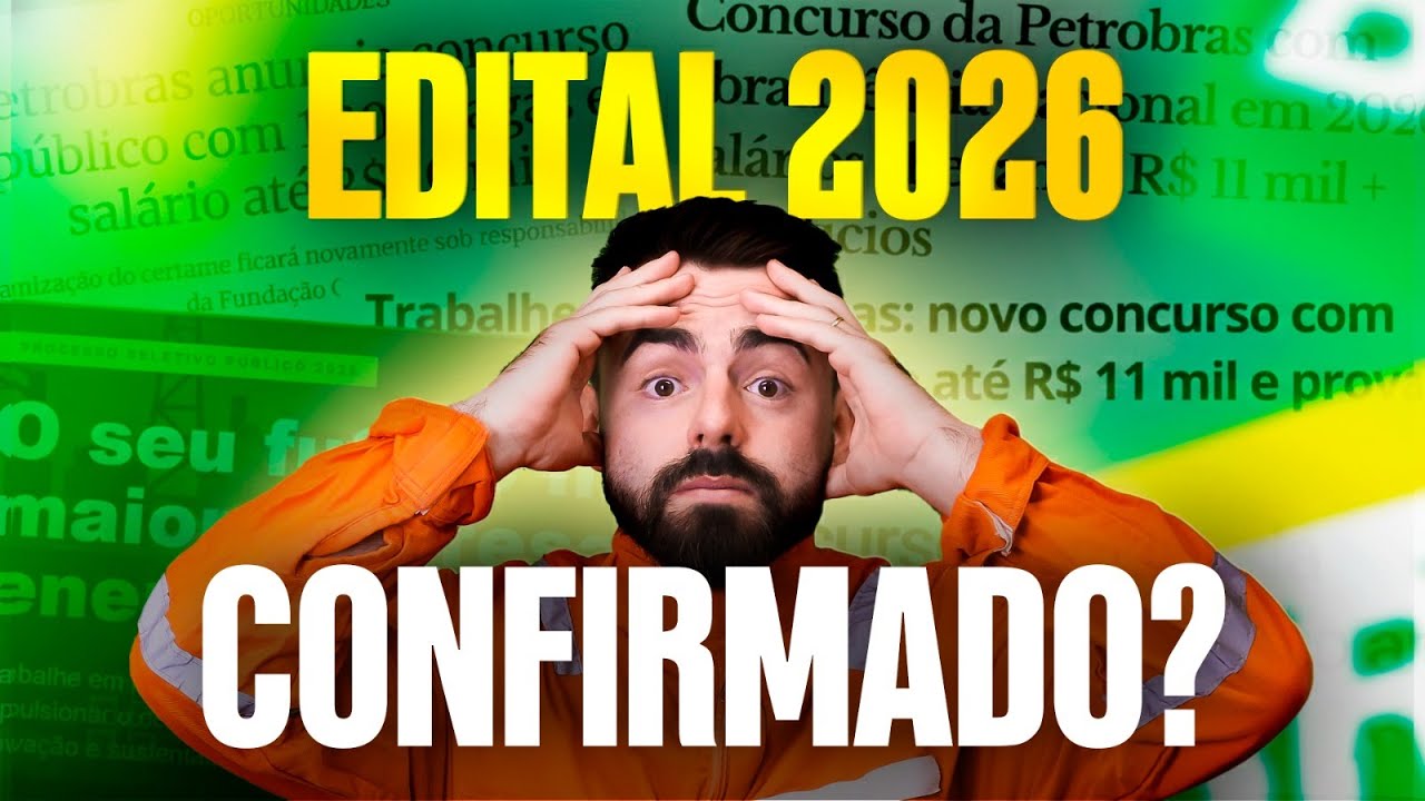 PETROBRAS no Cronograma 2026 da Cesgranrio - EDITAL CONFIRMADO?