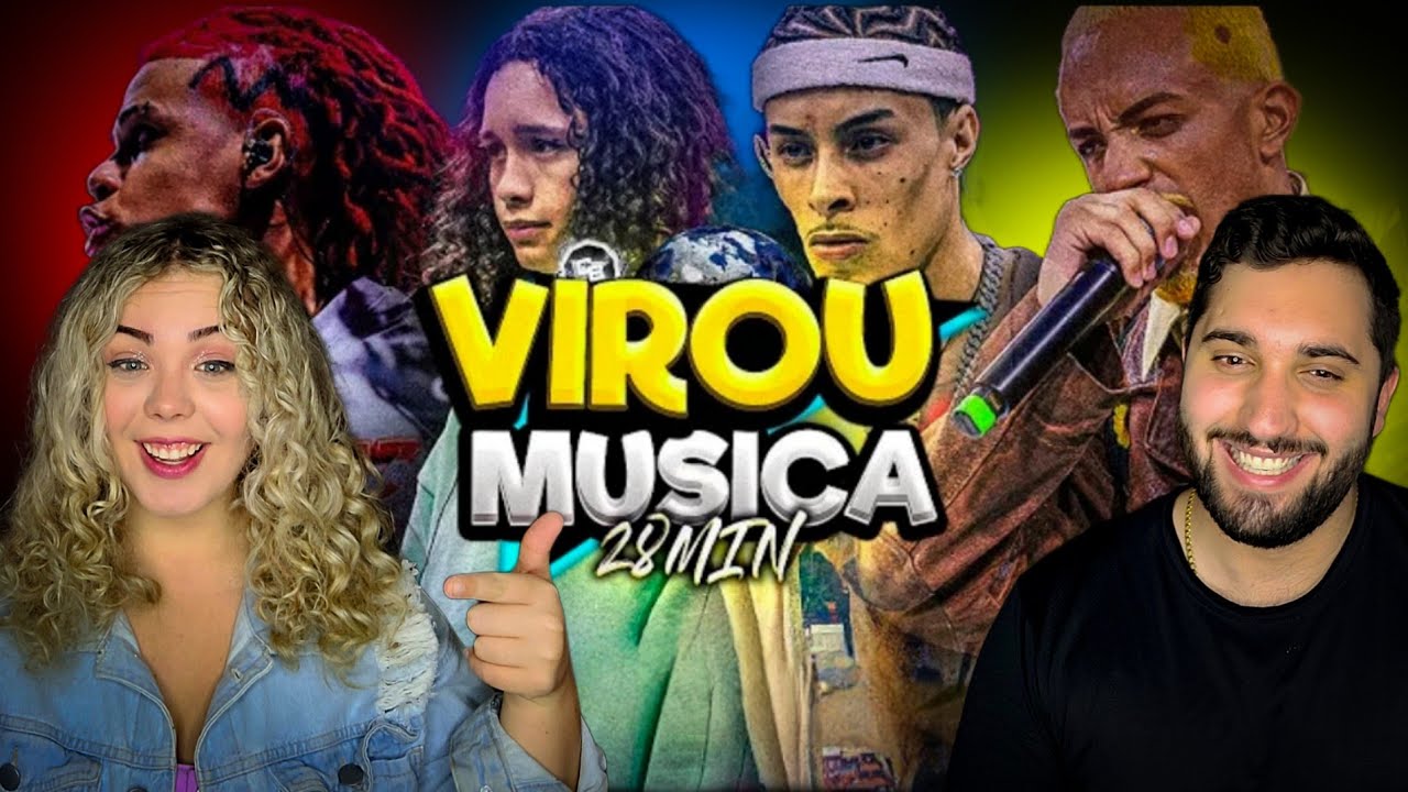28 MINUTOS de ROUND de BATALHA VIRANDO MÚSICA! [React Casal]