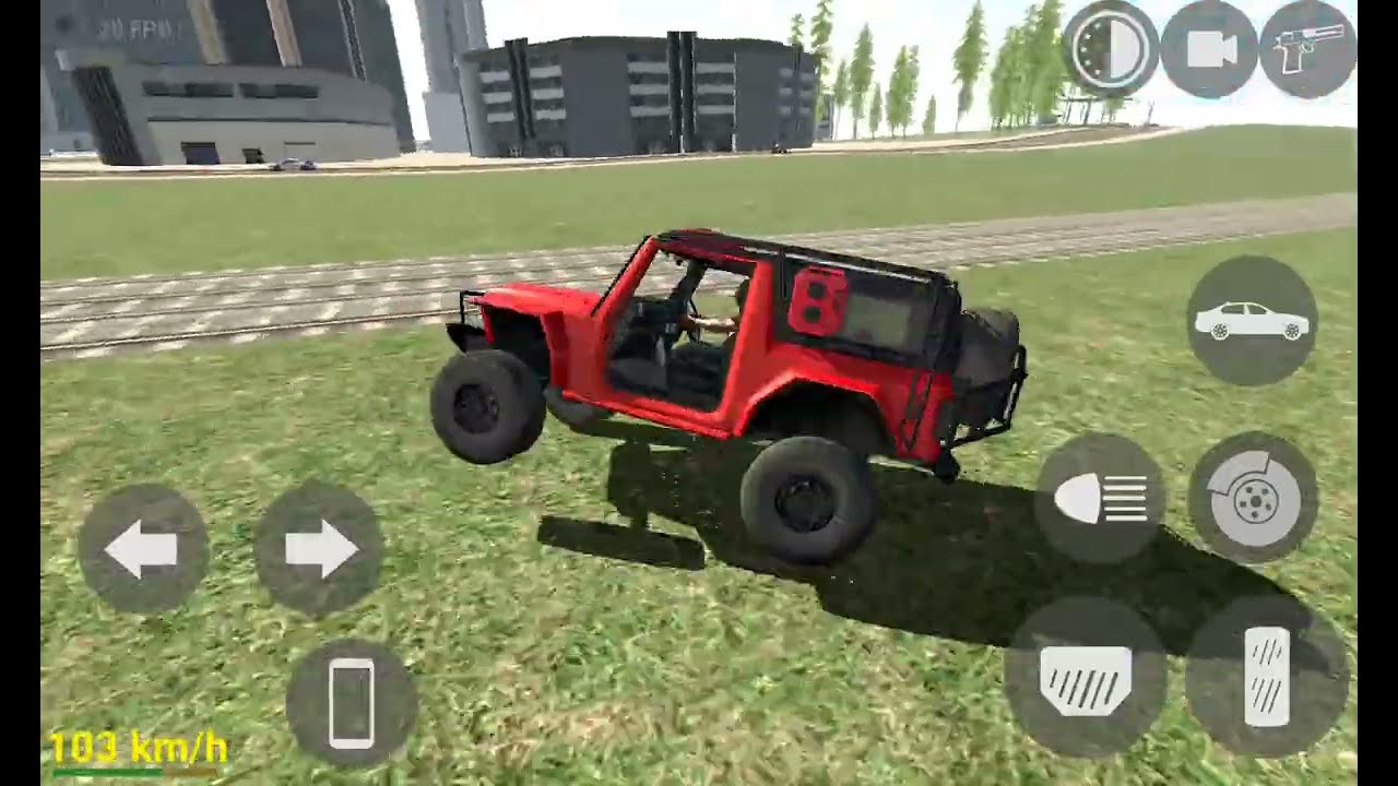Indian Bikes Driving 3D | Mahindra Thar Modified vs Train