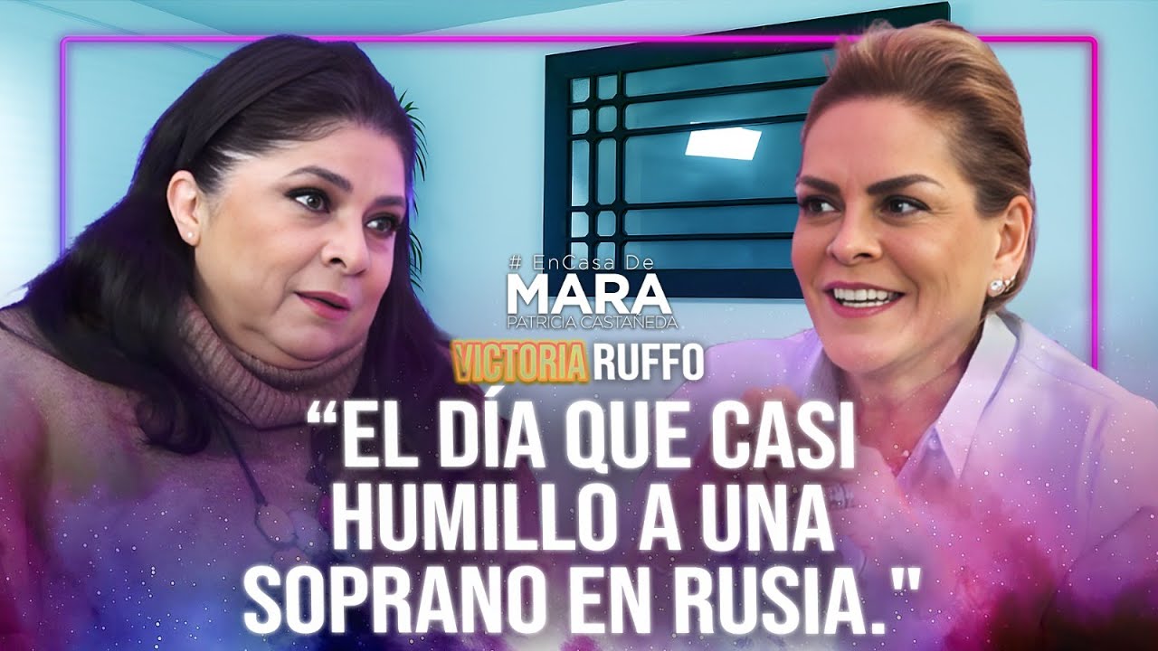 VICTORIA RUFFO, El momento MÁS BOCHORNOSO que VIVÍ en MI VIAJE a Rusia | #EnCasaDeMara