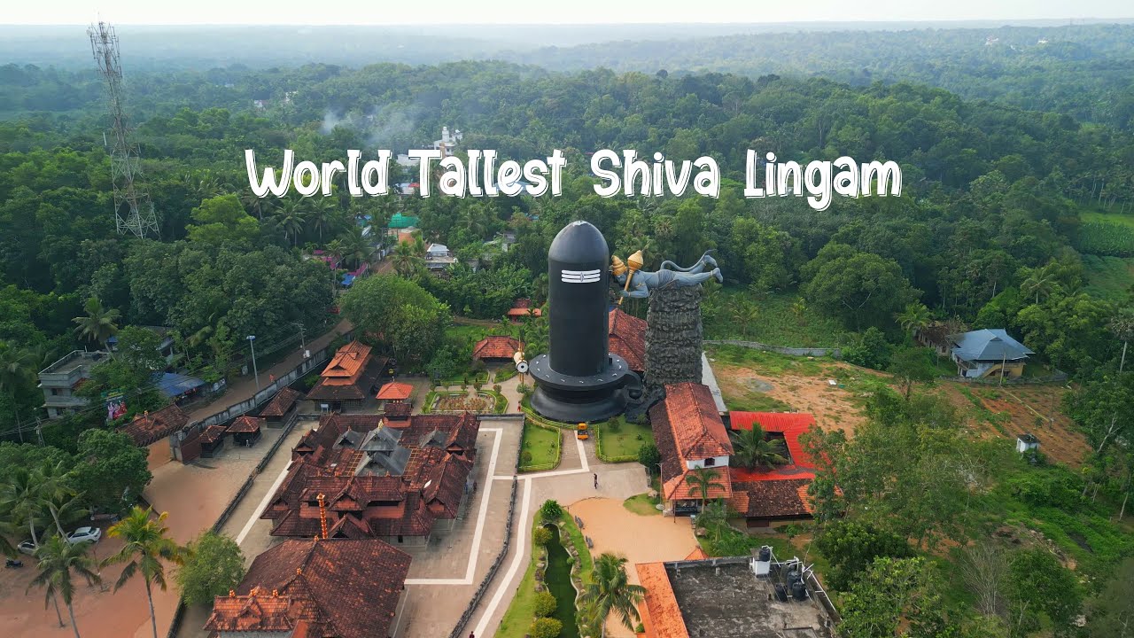 TALLEST SHIVA LINGAM🕉️|Sri Shiva Parvathy Temple🛕 Chenkal Maheswaram:A Divine Experience