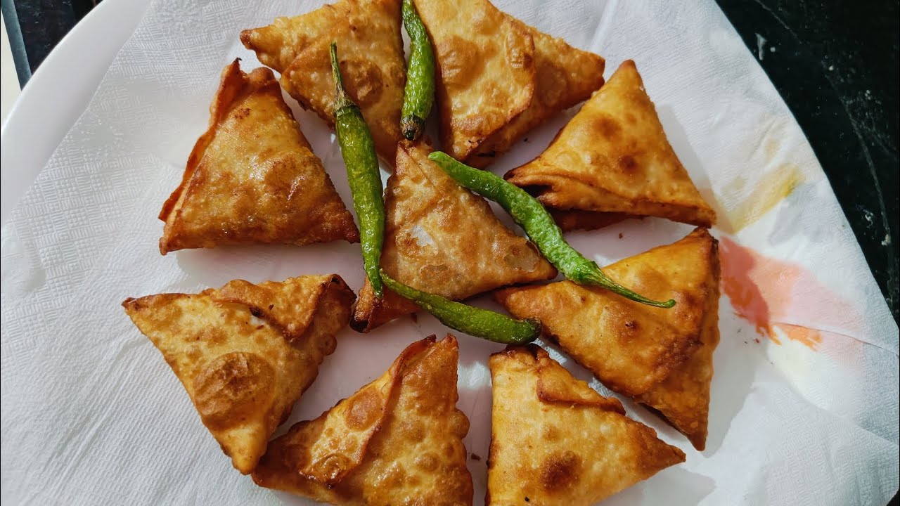 Crispy Onion Samosa Recipe | Homemade  Samosa | Easy Evening Snack