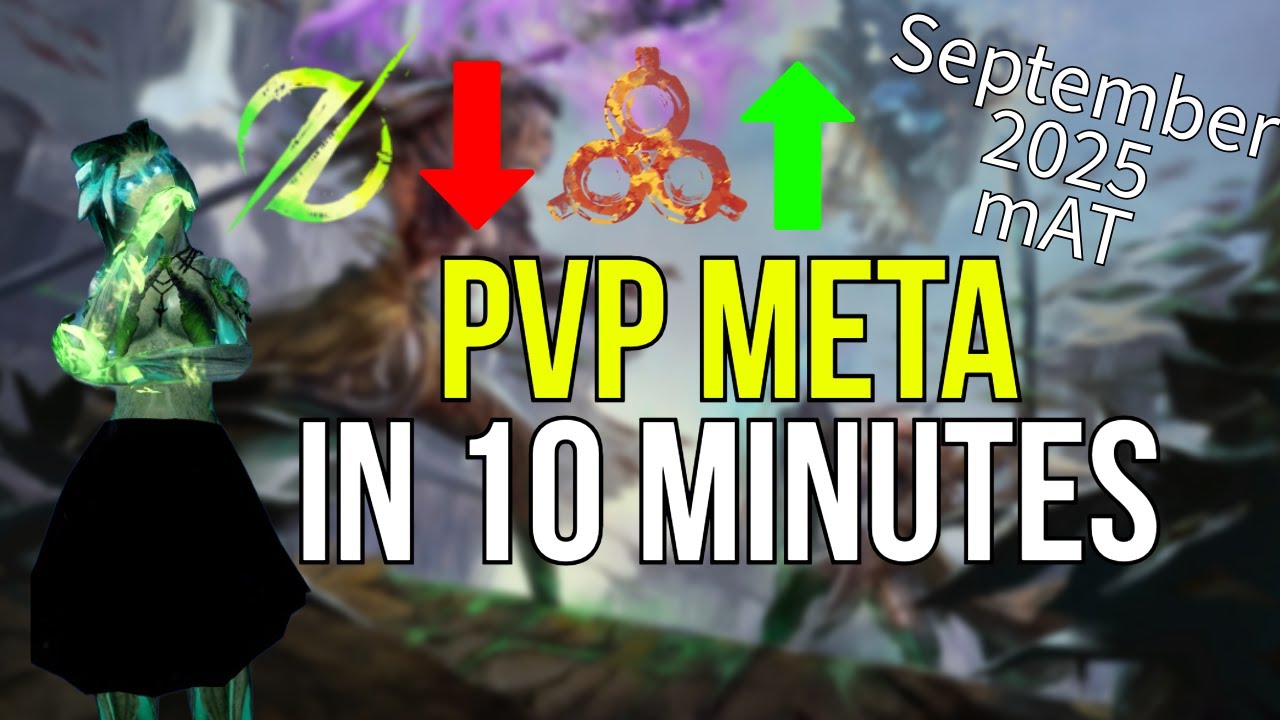 5 лучших сборок META PvP – сентябрь 2025 GW2 EU mAT